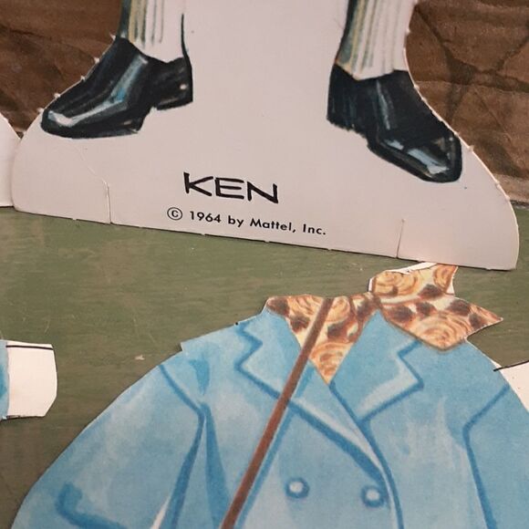 VINTAGE 1962 Annette, Ken, and Ken Jr. PAPER DOLLS~outfits - Picture 8 of 15